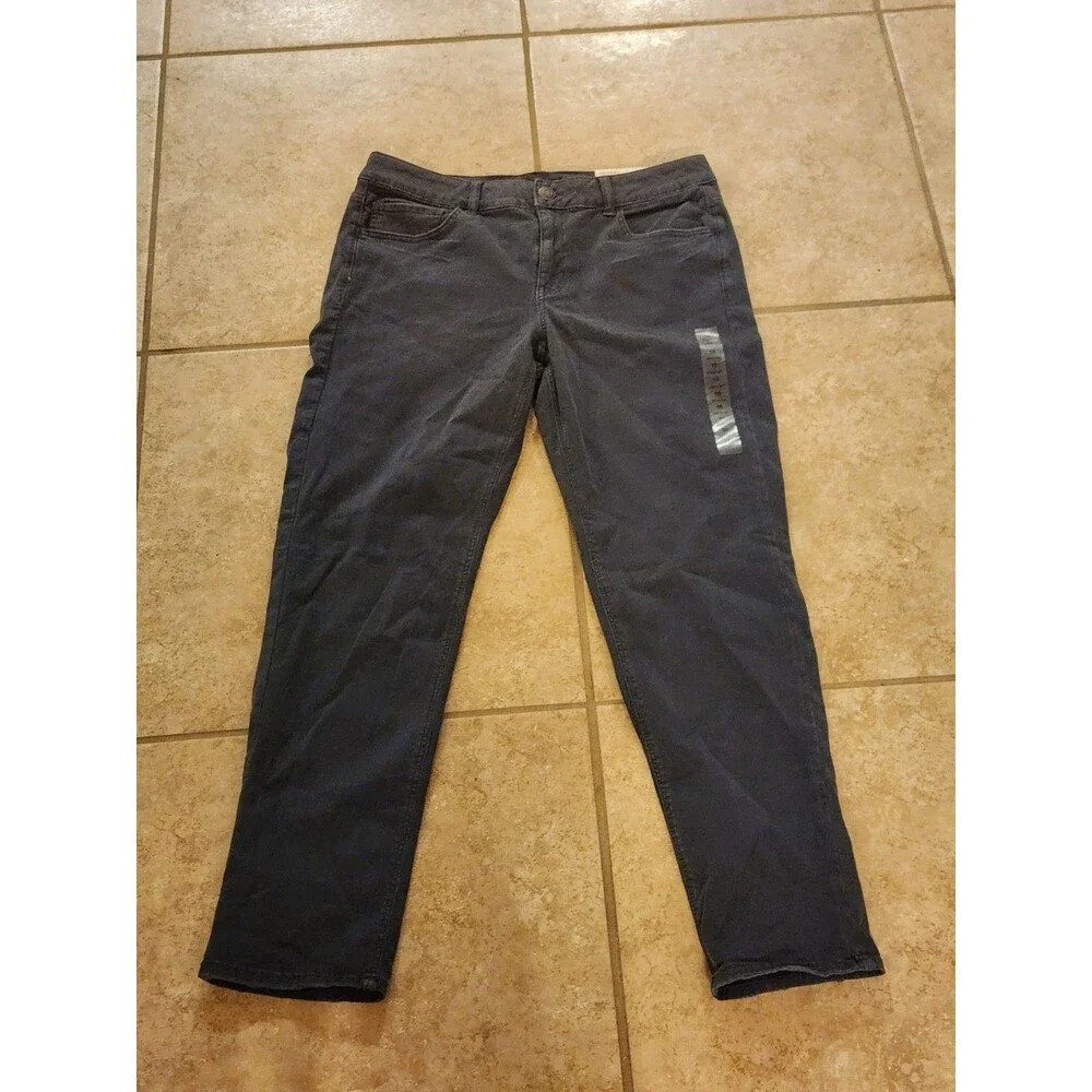 American Eagle Nwt Tomgirl Super Stretch X Size 10 Regular Pants - Picture 1 of 9